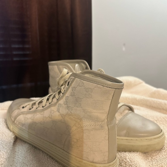Gucci GG High top Logo Print used - Picture 2 of 5